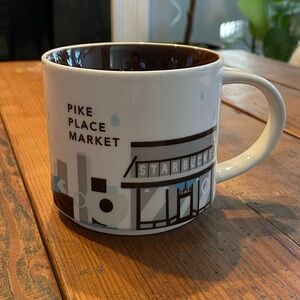 Starbucks “You Are Here” Pike Place Market Coffee Mug — like new